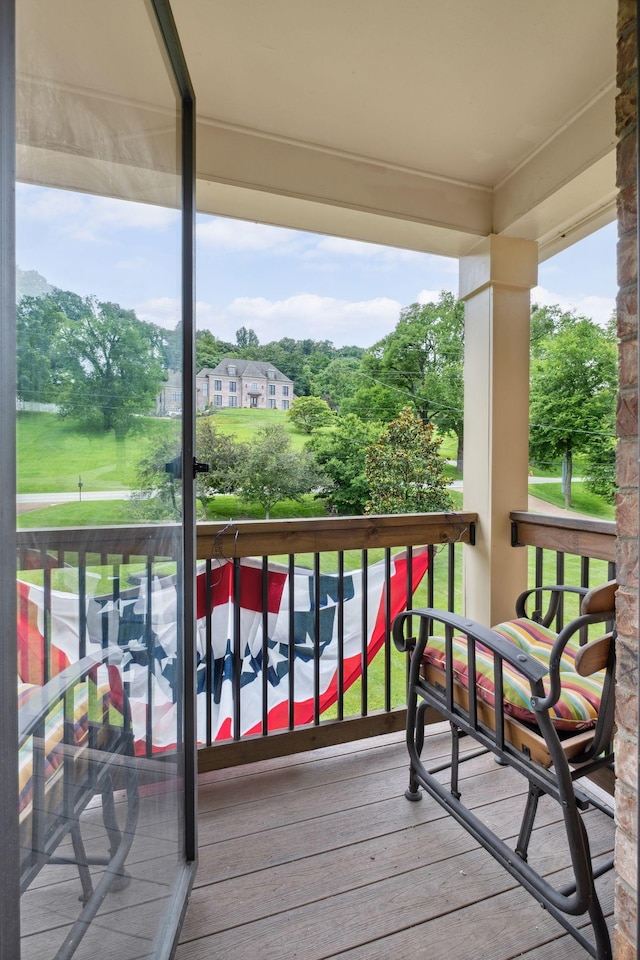 1470 Tyne Blvd, Nashville, TN 37215 - view of deck