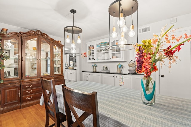 605 Jackson Ave, Carthage, TN 37030 - dining space featuring light wood-type flooring