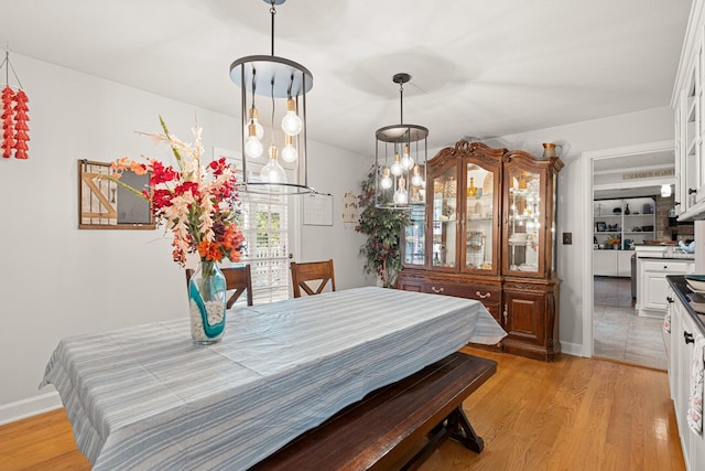 605 Jackson Ave, Carthage, TN 37030 - dining area with light wood-style flooring