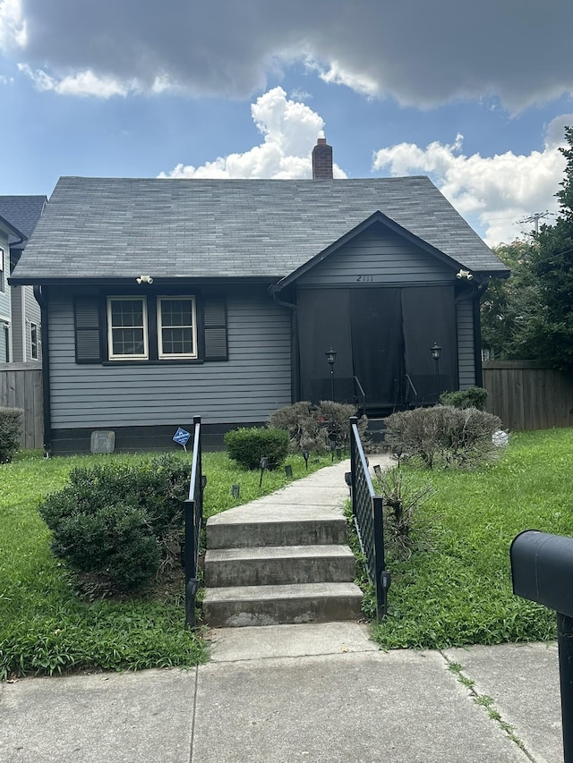 2111 Grantland Ave, Nashville, TN 37204 - view of front of property featuring a chimney and a shingled roof