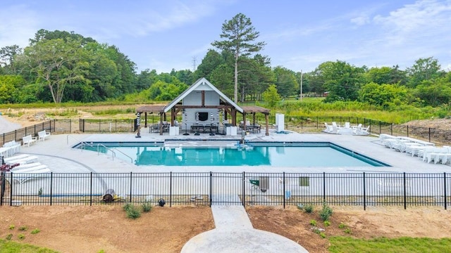 1588 Cobbler Ct, Chattanooga, TN 37421 - community pool featuring a patio