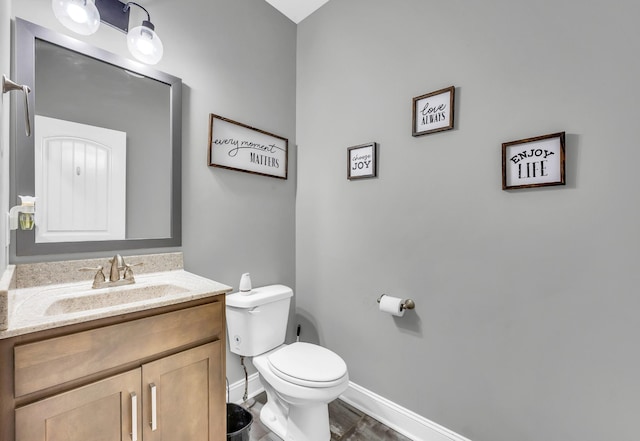 267 Alonzo Pl, Cunningham, TN 37052 - half bathroom featuring toilet and vanity