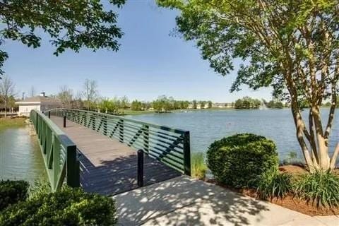 602 Brigadier St, Mount Juliet, TN 37122 - dock area featuring a water view
