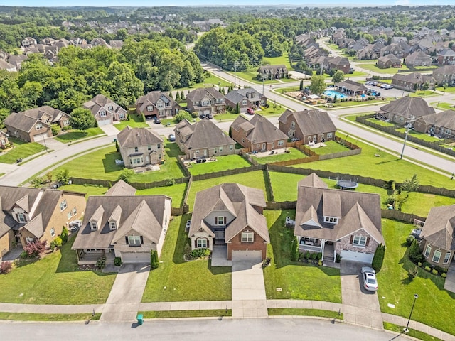 8005 Ragusa Cir, Spring Hill, TN 37174 - aerial view of residential area