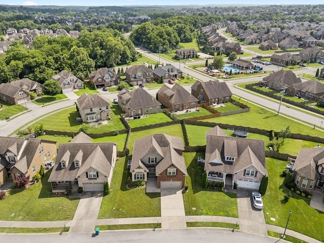 8005 Ragusa Cir, Spring Hill, TN 37174 - aerial view of residential area