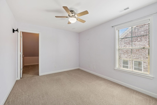 8005 Ragusa Cir, Spring Hill, TN 37174 - unfurnished room with light colored carpet and ceiling fan