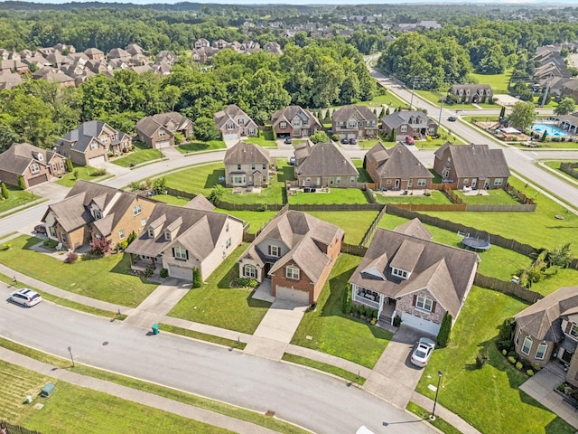 8005 Ragusa Cir, Spring Hill, TN 37174 - aerial perspective of suburban area