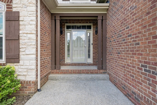 8005 Ragusa Cir, Spring Hill, TN 37174 - property entrance with brick siding