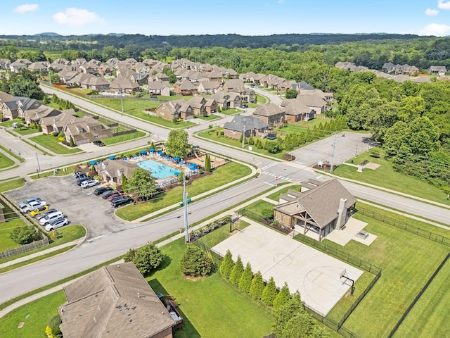 8005 Ragusa Cir, Spring Hill, TN 37174 - aerial perspective of suburban area