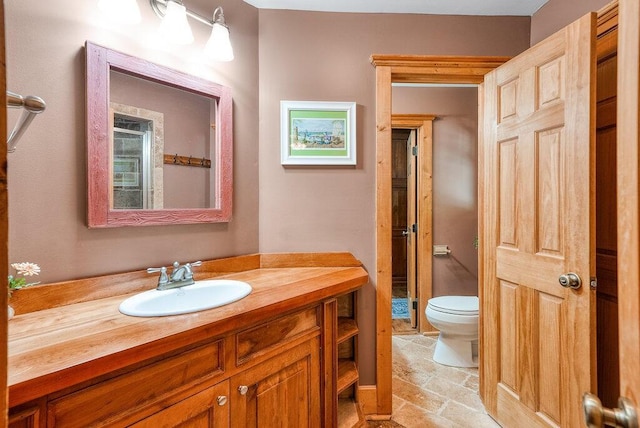 647 Omega Dr, Spring City, TN 37381 - bathroom with toilet and vanity