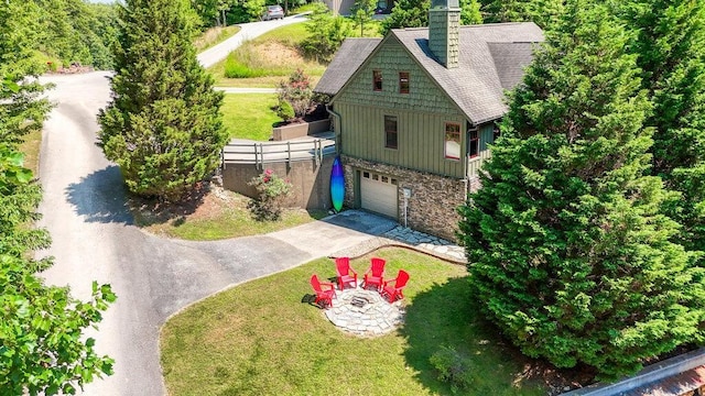 647 Omega Dr, Spring City, TN 37381 - view from above of property