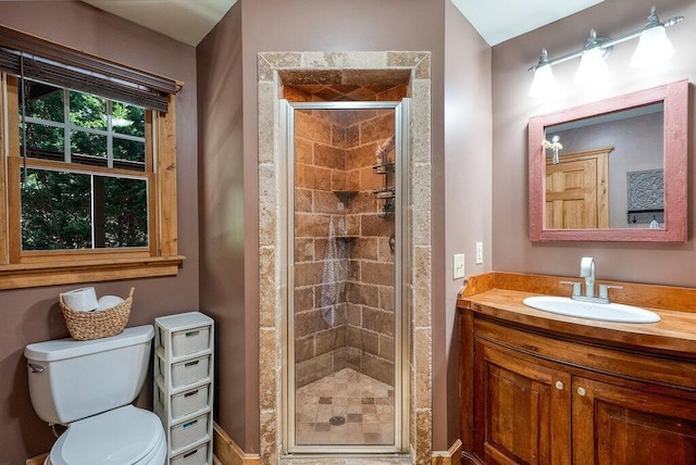 647 Omega Dr, Spring City, TN 37381 - full bathroom featuring vanity and a shower stall