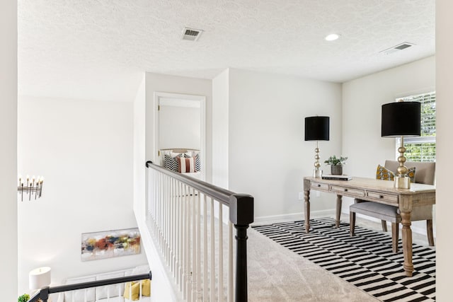 3037 Wilcot Way, Franklin, TN 37069 - office space featuring carpet, a textured ceiling, and recessed lighting