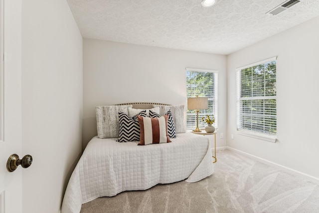 3037 Wilcot Way, Franklin, TN 37069 - carpeted bedroom featuring a textured ceiling and recessed lighting