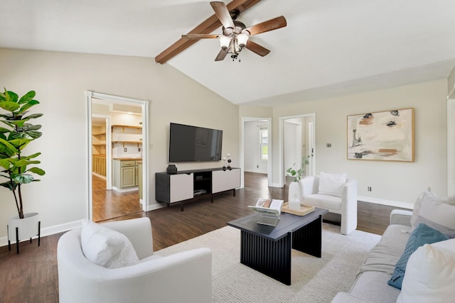353 Greenleaf Ln, Clarksville, TN 37040 - living room with ceiling fan and wood finished floors
