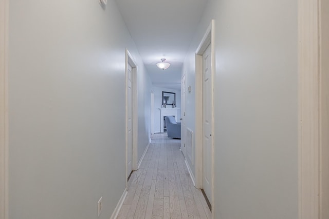 5334 Shelbyville Pike, Christiana, TN 37037 - hallway with light wood-style floors and baseboards