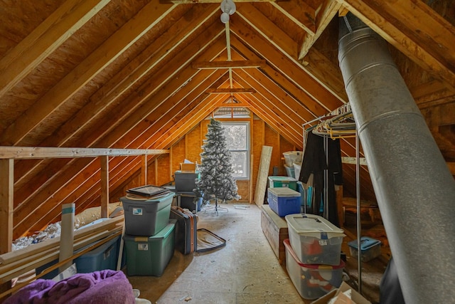 5334 Shelbyville Pike, Christiana, TN 37037 - view of unfinished attic