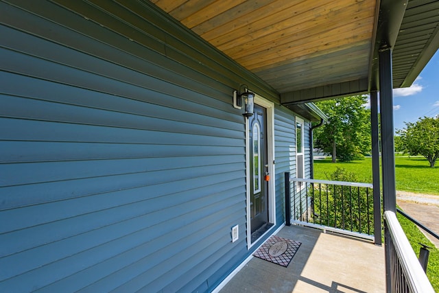 5334 Shelbyville Pike, Christiana, TN 37037 - view of unfurnished sunroom