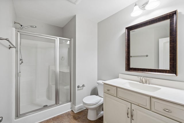 1000 Swanson Ln, Franklin, TN 37064 - bathroom featuring a stall shower and vanity