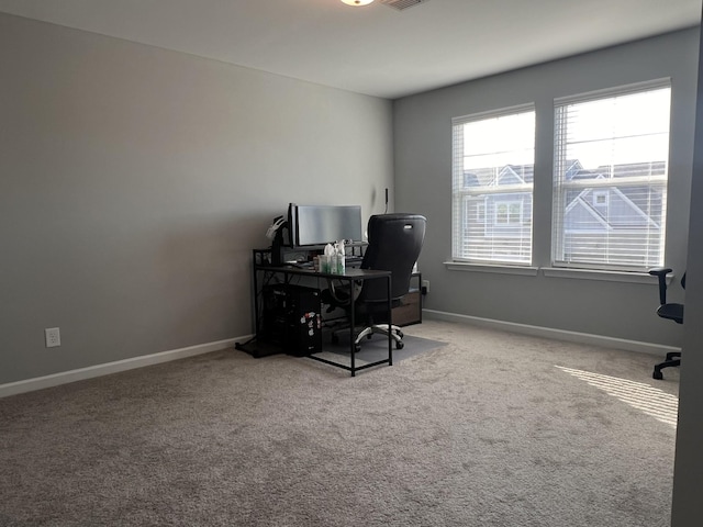 5727 Dockside Dr, Rockvale, TN 37153 - office area with carpet flooring