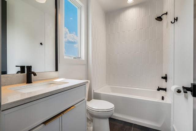 2118 Cliff Dr, Nashville, TN 37218 - full bathroom with vanity and shower / bathtub combination