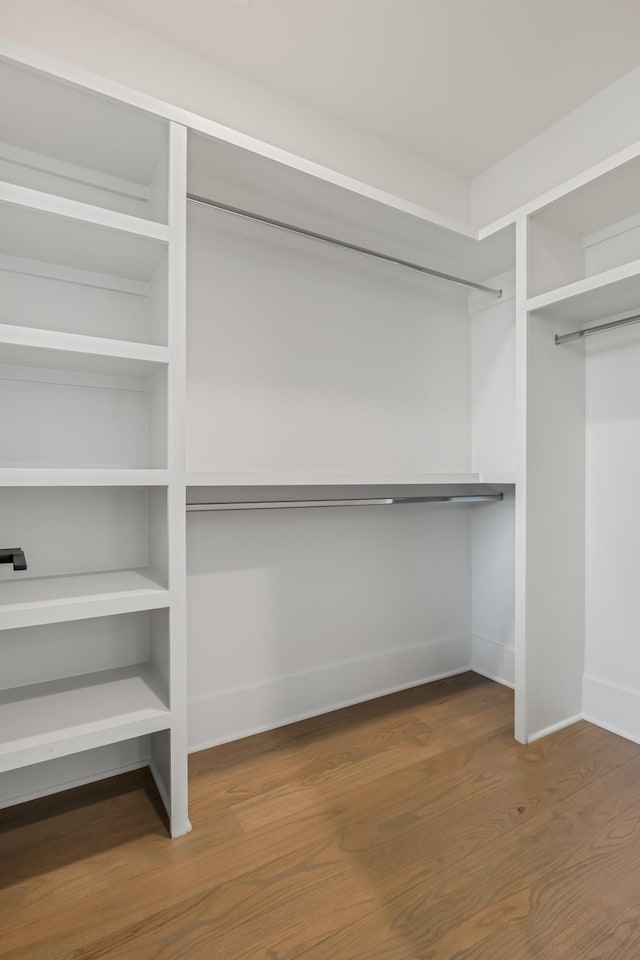 2118 Cliff Dr, Nashville, TN 37218 - spacious closet featuring wood finished floors and a barn door