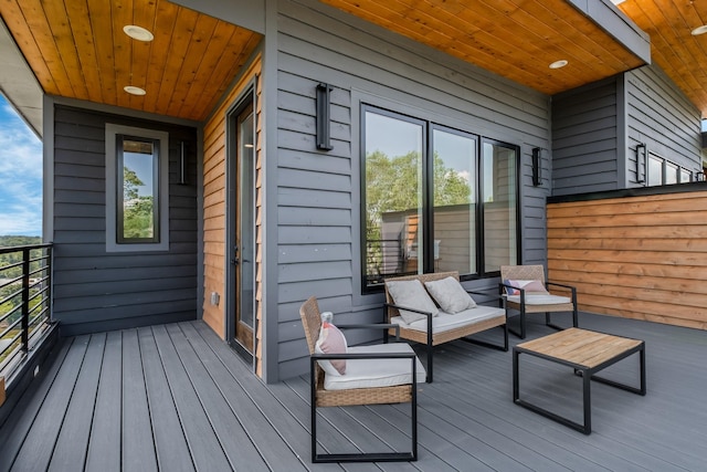 2118 Cliff Dr, Nashville, TN 37218 - view of wooden terrace