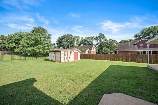 2606 Battleground Dr, Murfreesboro, TN 37129 - fenced backyard featuring a shed
