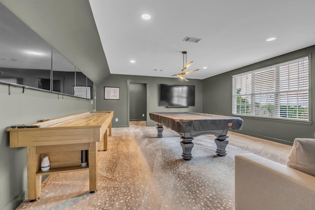 1803 Benziger Ter, Brentwood, TN 37027 - playroom with pool table and recessed lighting