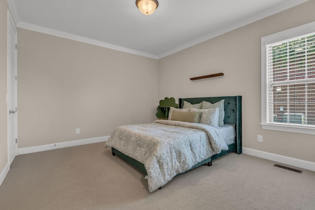 1803 Benziger Ter, Brentwood, TN 37027 - carpeted bedroom with ornamental molding and baseboards