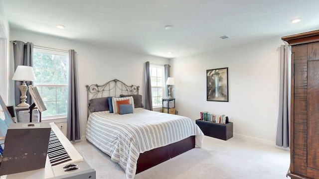 3428 Pepper Glendale Dr, Murfreesboro, TN 37128 - bedroom with light colored carpet and recessed lighting