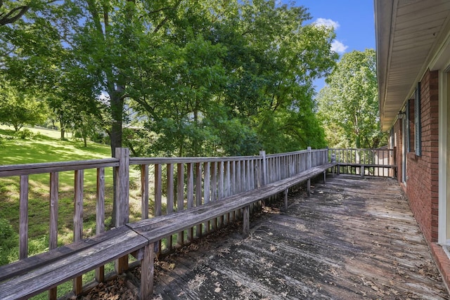 144 Waggoner St, Carthage, TN 37030 - view of deck
