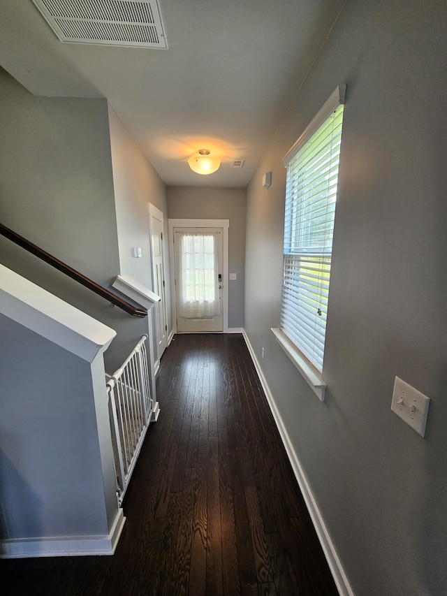 6005 Sentinel Dr, Spring Hill, TN 37174 - doorway to outside with wood finished floors and baseboards