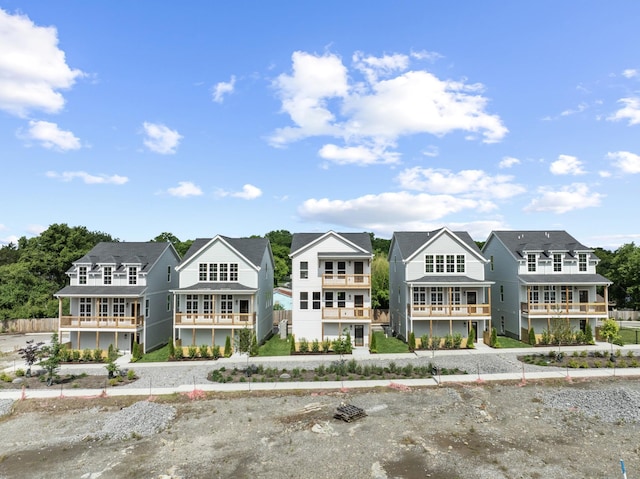801 Arbor Trace Cir, Nashville, TN 37207 - rear view of property with a residential view and a balcony