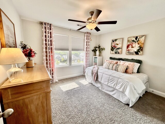 1000 June Wilde Rdg, Spring Hill, TN 37174 - bedroom featuring carpet flooring and a ceiling fan