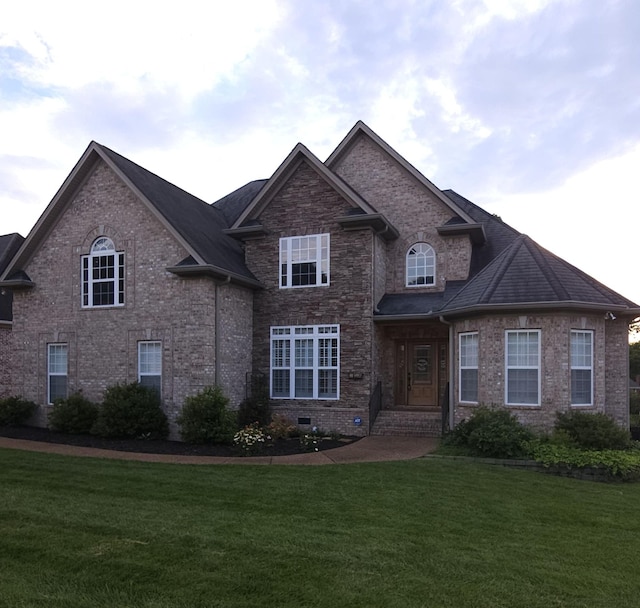 1619 Brookvalley Cir, Mount Juliet, TN 37122 - view of front of house with a front lawn and brick siding