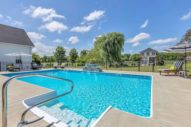 2005 Windsong Dr, Spring Hill, TN 37174 - view of pool with a patio