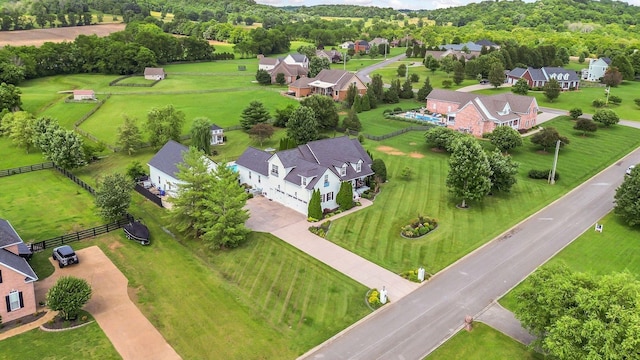 2005 Windsong Dr, Spring Hill, TN 37174 - aerial perspective of suburban area