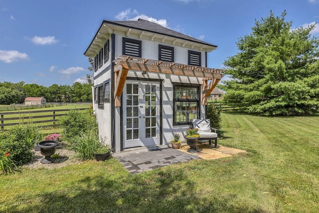 2005 Windsong Dr, Spring Hill, TN 37174 - view of outdoor structure featuring a pergola