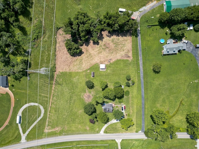 1843 Clara Mathis Rd, Spring Hill, TN 37174 - aerial view of property's location with rural landscape