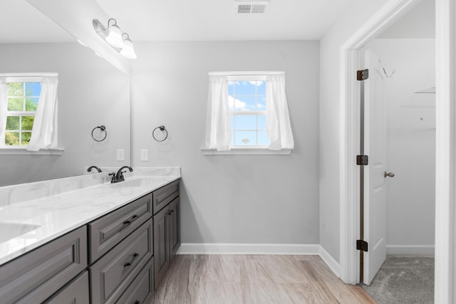 109 Tindell Ln, Columbia, TN 38401 - bathroom with plenty of natural light and double vanity