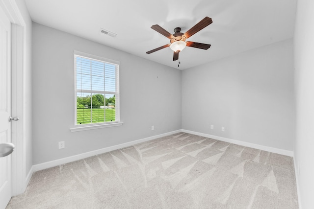109 Tindell Ln, Columbia, TN 38401 - carpeted empty room featuring ceiling fan and baseboards