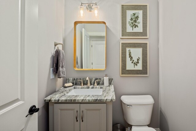 7243 Murrel Dr, Franklin, TN 37064 - bathroom with vanity and toilet