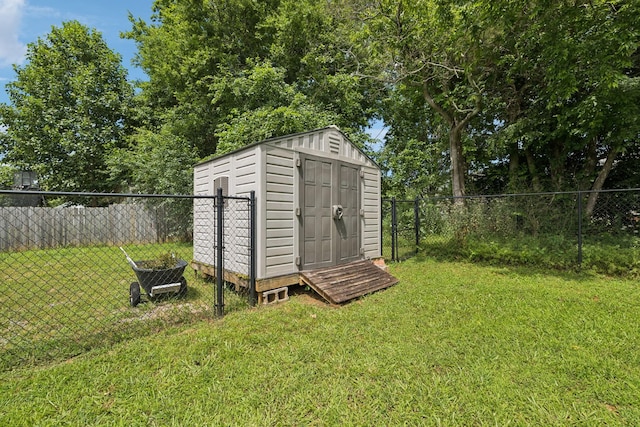 3114 Penny Ln, Murfreesboro, TN 37130 - view of shed featuring a fenced backyard