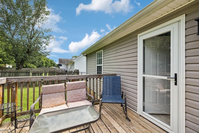 3114 Penny Ln, Murfreesboro, TN 37130 - wooden deck with outdoor dining area
