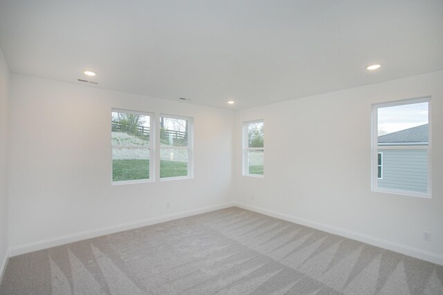 2359 Williamsport Lndg, Columbia, TN 38401 - spare room with light carpet and recessed lighting