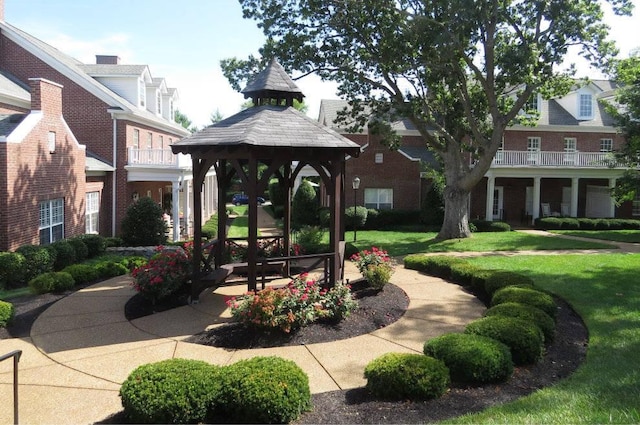 140 Ormesby Pl, Franklin, TN 37064 - view of community featuring a gazebo and a lawn