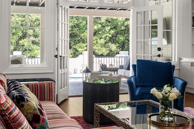 5605 Ottershaw Ct, Brentwood, TN 37027 - living area with healthy amount of natural light and wood finished floors