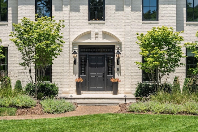 5605 Ottershaw Ct, Brentwood, TN 37027 - property entrance featuring brick siding