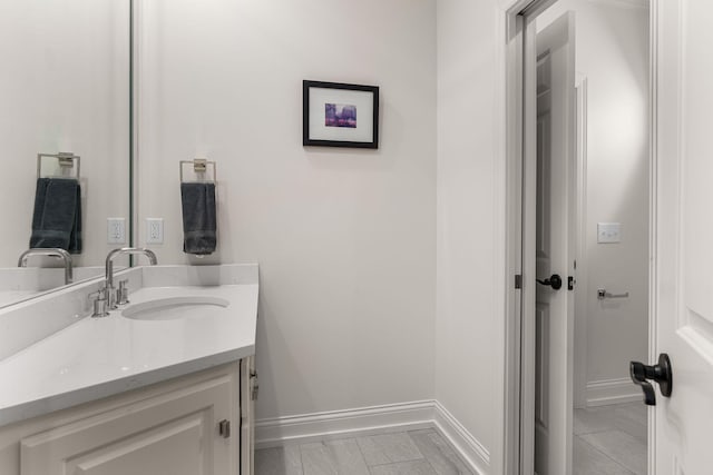 5605 Ottershaw Ct, Brentwood, TN 37027 - bathroom featuring vanity and tile patterned flooring
